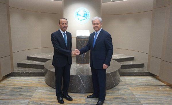 上海合作组织秘书长会见卡塔尔驻华大使